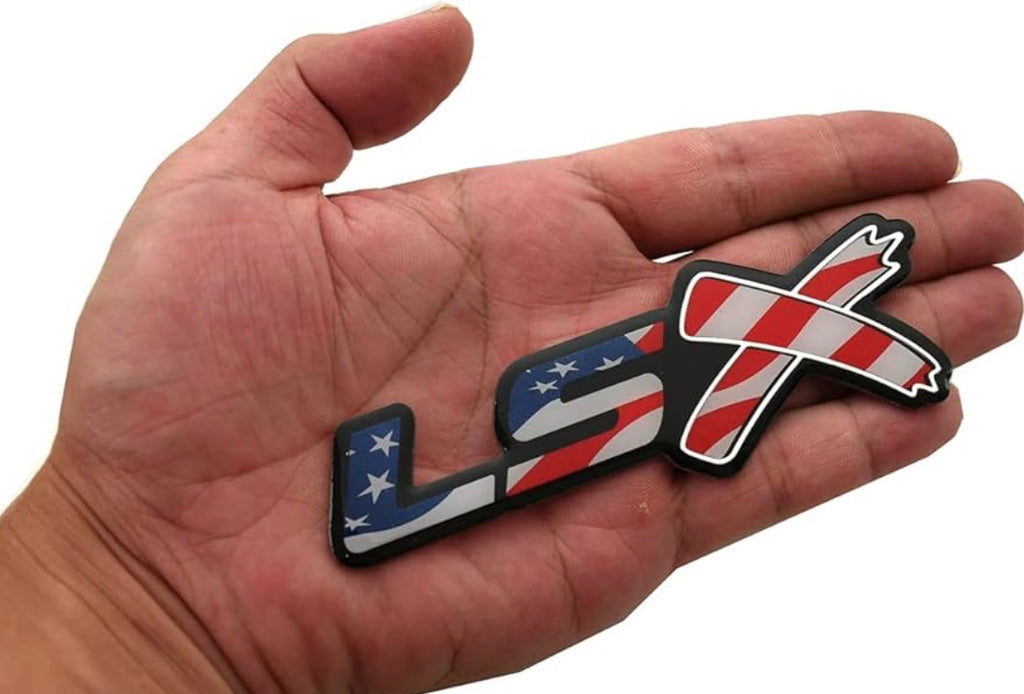 American flag LSX emblems