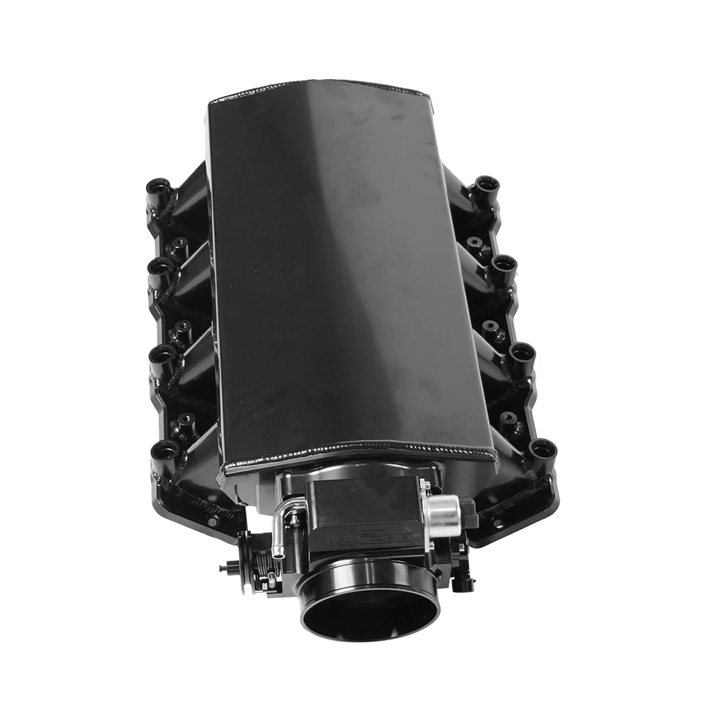 Hot Sale 102MM Aluminum Low LS3 L92 L99 LSA Intake Manifold 6.2L Black Silver with Throttle Body with Fuel Rails