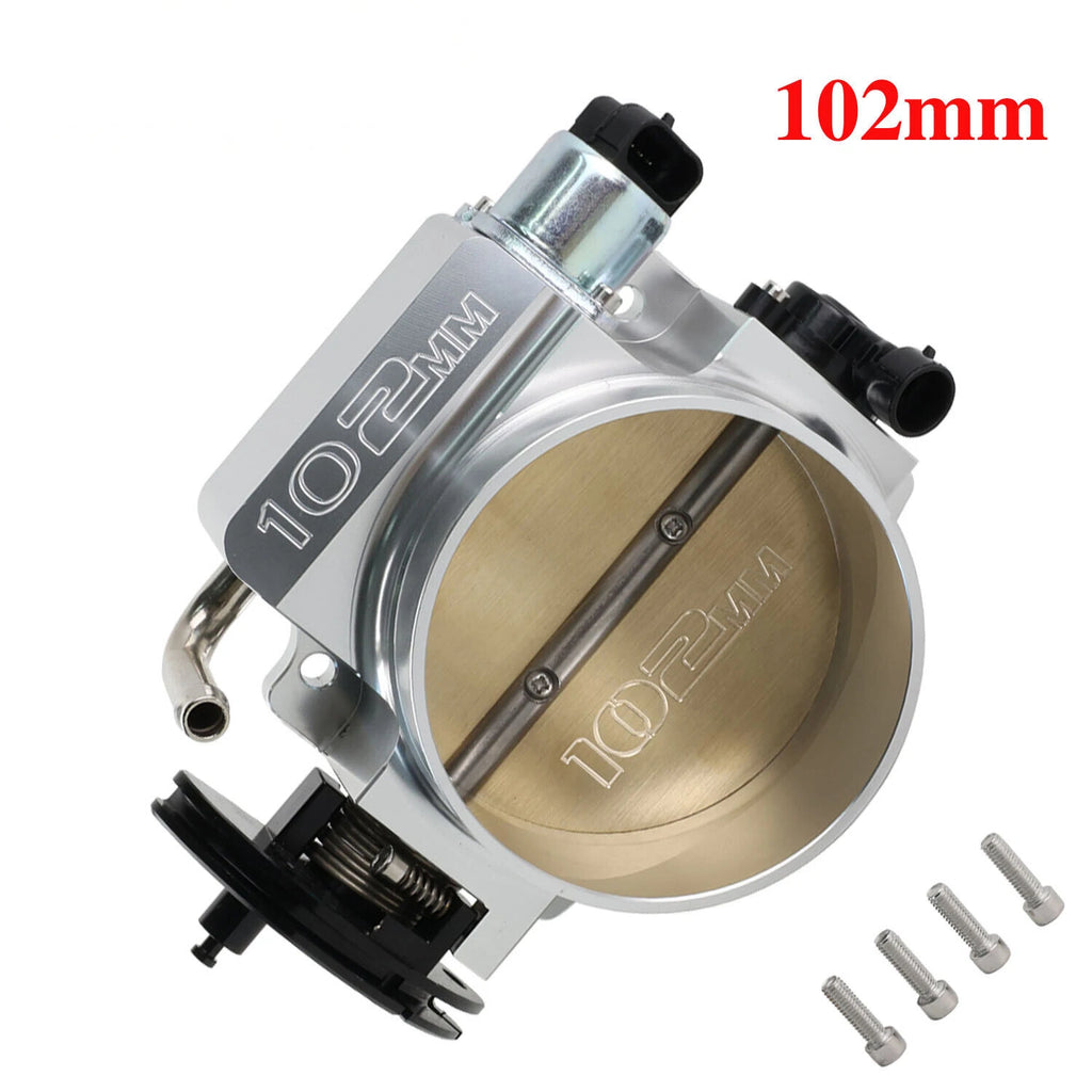 LS 102mm  with cable drive direct replacement Intake Manifold Throttle Body  Aluminum+ TPS + IAC For LS1 LS2 LS3 LS6 LSX