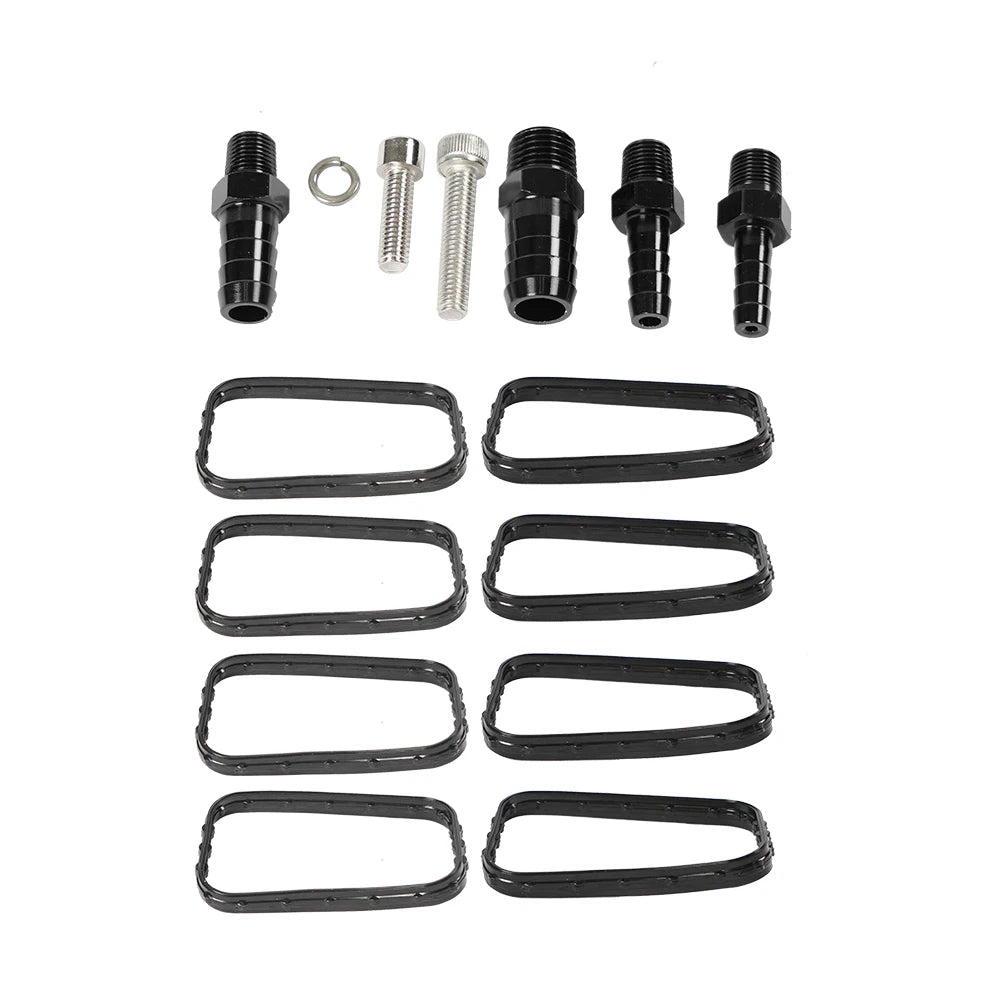 Hot Sale 102MM Aluminum Low LS3 L92 L99 LSA Intake Manifold 6.2L Black Silver with Throttle Body with Fuel Rails